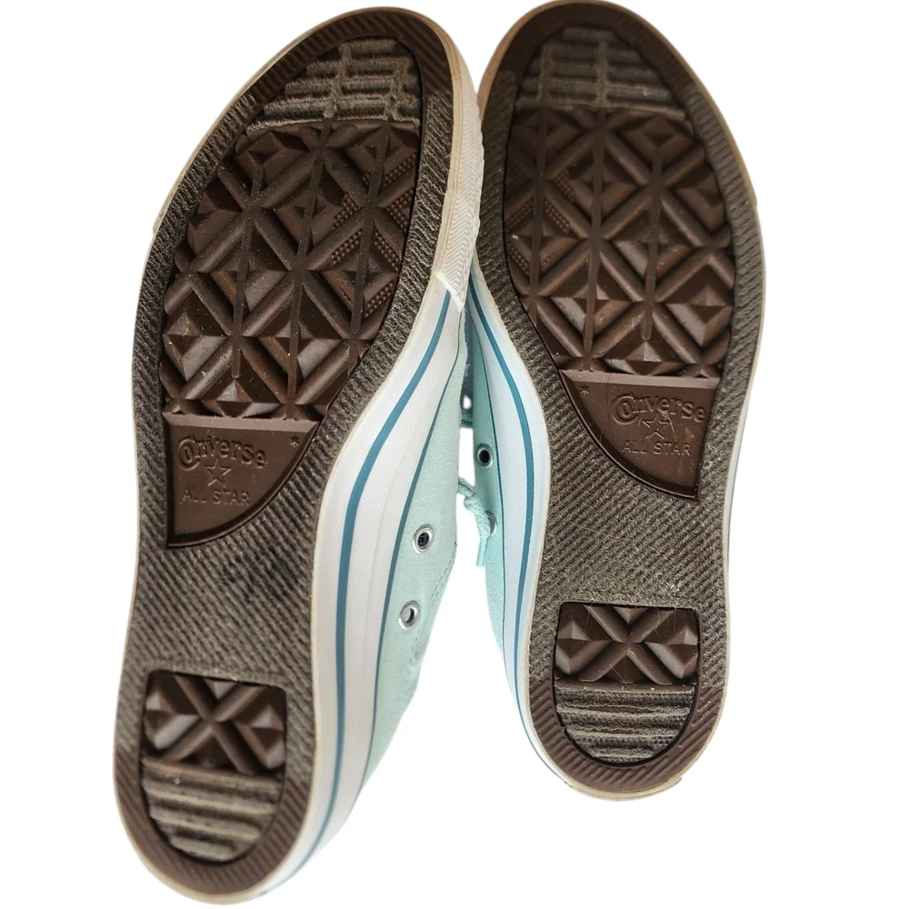 Converse All Star Mint Green Sneakers - Picture 6 of 7